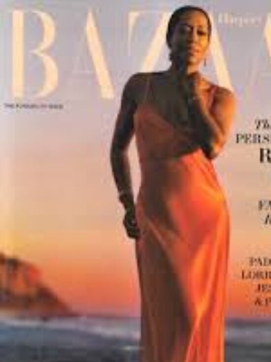 Harper's Bazaar Magazine Cover April 2024 Possibilities Issue Regina King - Picture 7 of 11